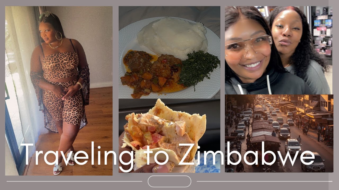 Zimbabwe Travel Vlog | You won't believe this| Amazing food + Adventures| Reconnecting with family|♡