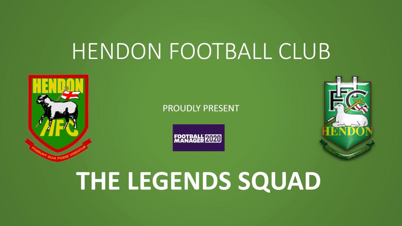 Unveiling of the Hendon Legends squad