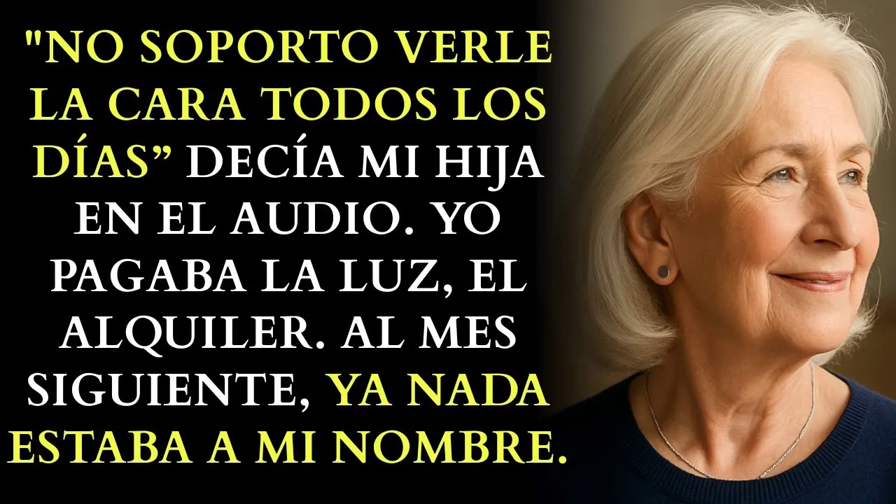Mi Nieto Me Mostró Un Audio De Mi Hija Diciendo Que Soy Un Estorbo