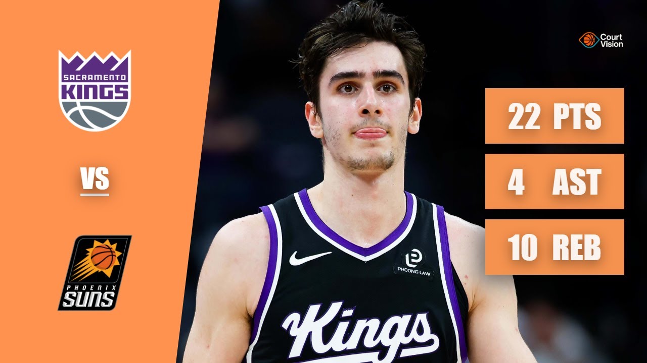 Maxime Raynaud - 22 Points, 10 Rebounds, 4 Assists vs Suns - 2025-26 Regular Season