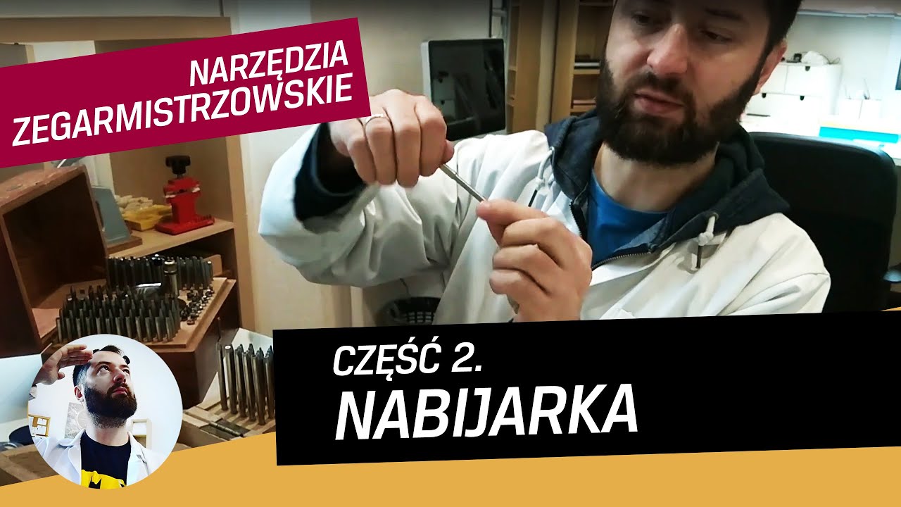 1001 narzędzi zegarmistrzowskich - nabijarka