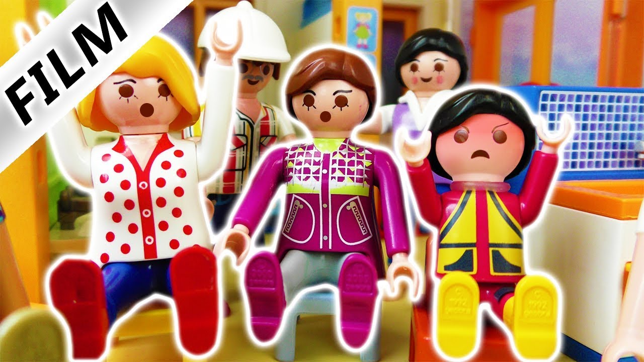 Playmobil Film Deutsch ELTERN-KONFERENZ IN KITA! EMMA KOMMT BALD IN KINDERGARTEN - Familie Vogel