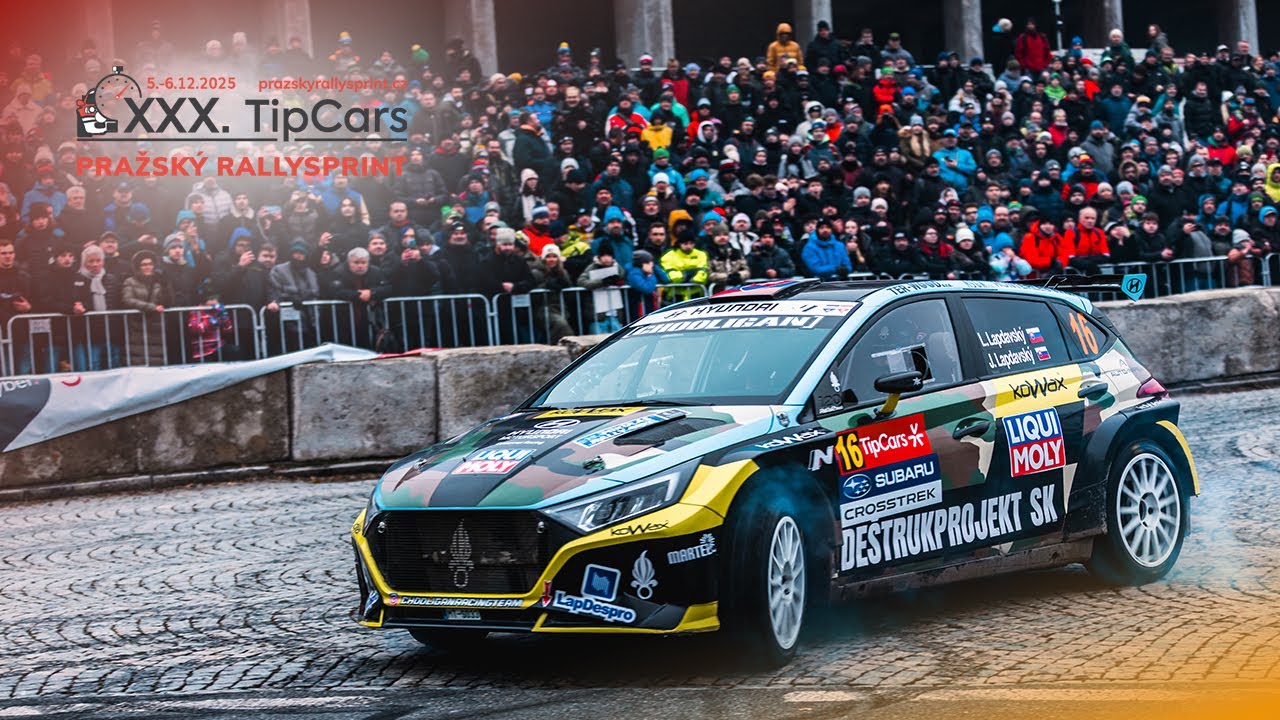Lukáš & Július Lapdavský | 30. TipCars Pražský Rallysprint 2025