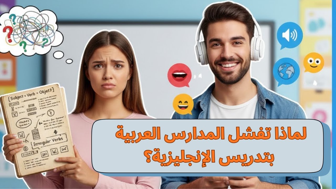 السبب الحقيقي لفشل تعلّم اللغات (ليس ضعفك ولا ذاكرتك)