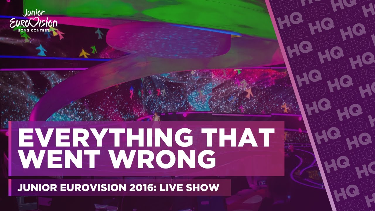 Everything That Went Wrong: Junior Eurovision 2016 (Live Show) | Technical Issues & Differences