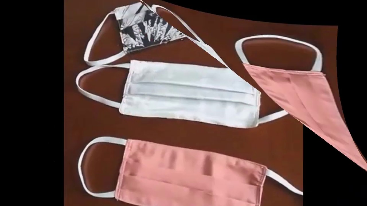 TAPABOCA CON PLIEGUES