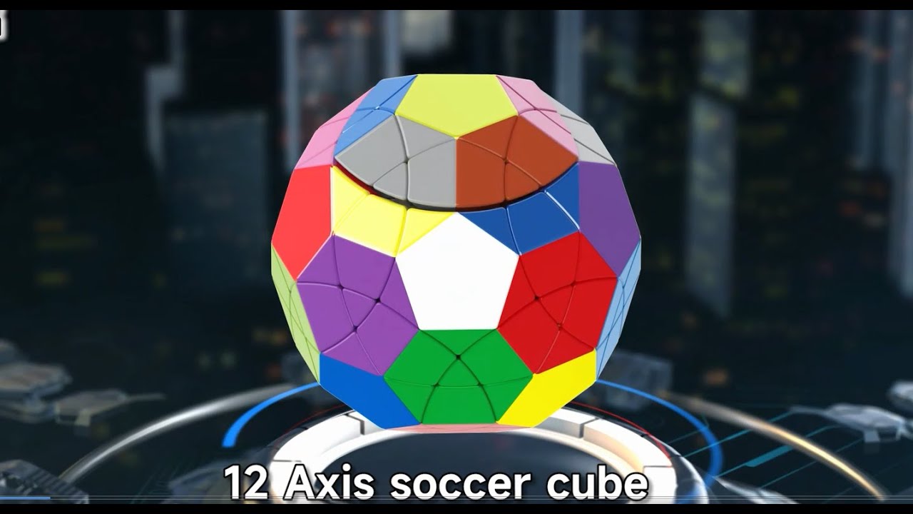 Yuxin new product - soccer megaminx, listed today!