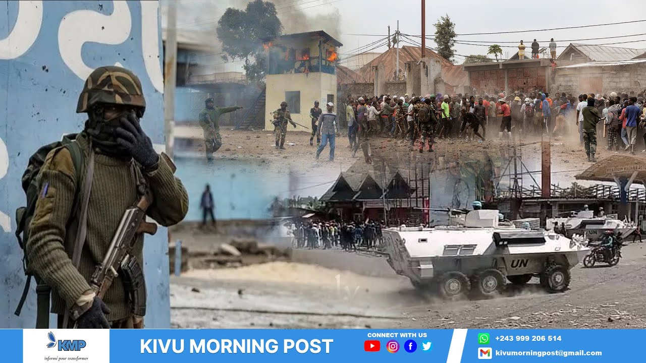 SAKÉ SOUS TENSION : LA POPULATION DÉFIE LA MONUSCO ET LES M23 AUX PORTES-KIVU MORNING POST