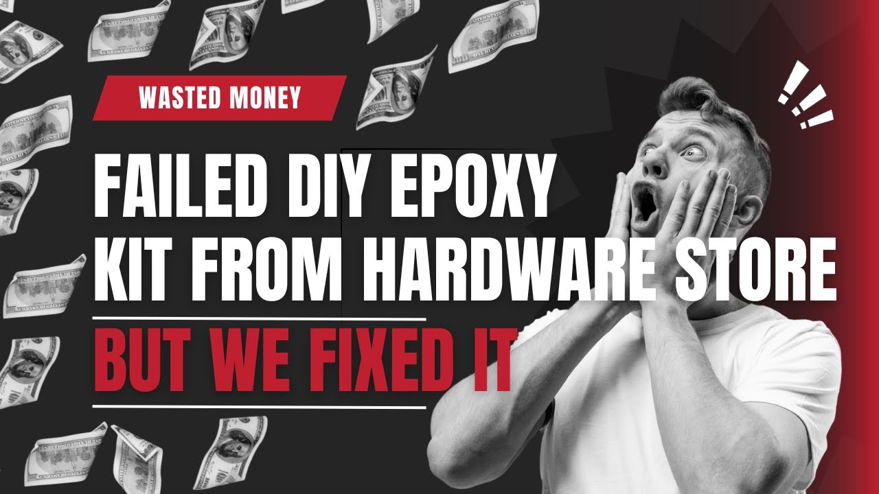 INSTALL THE RIGHT FLAKE FLOOR- DON'T WASTE MONEY