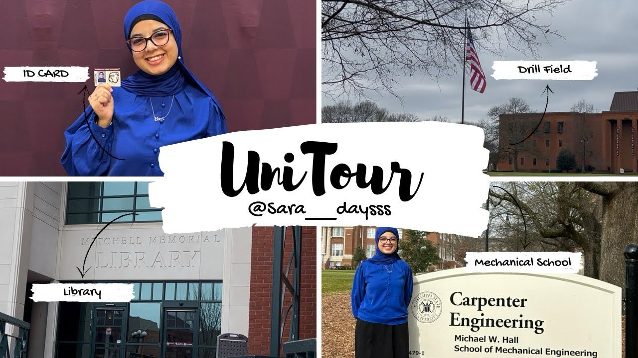 جولة فـجامعة ميسيسيبي 🇺🇸 | Campus Tour & Student Life in the USA (Moroccan Student)
