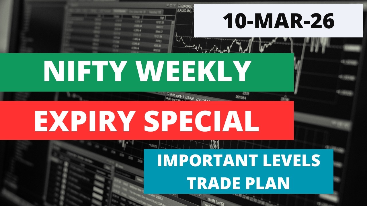 494 Nifty Expiry Trading | Market Analysis 10-Mar-26 | Options Trading | Market Crash? War Impact?
