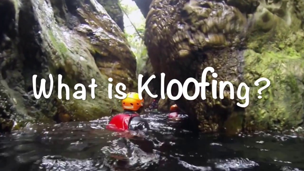 What Is Kloofing? This video answers by showing canyoning in South Africa.