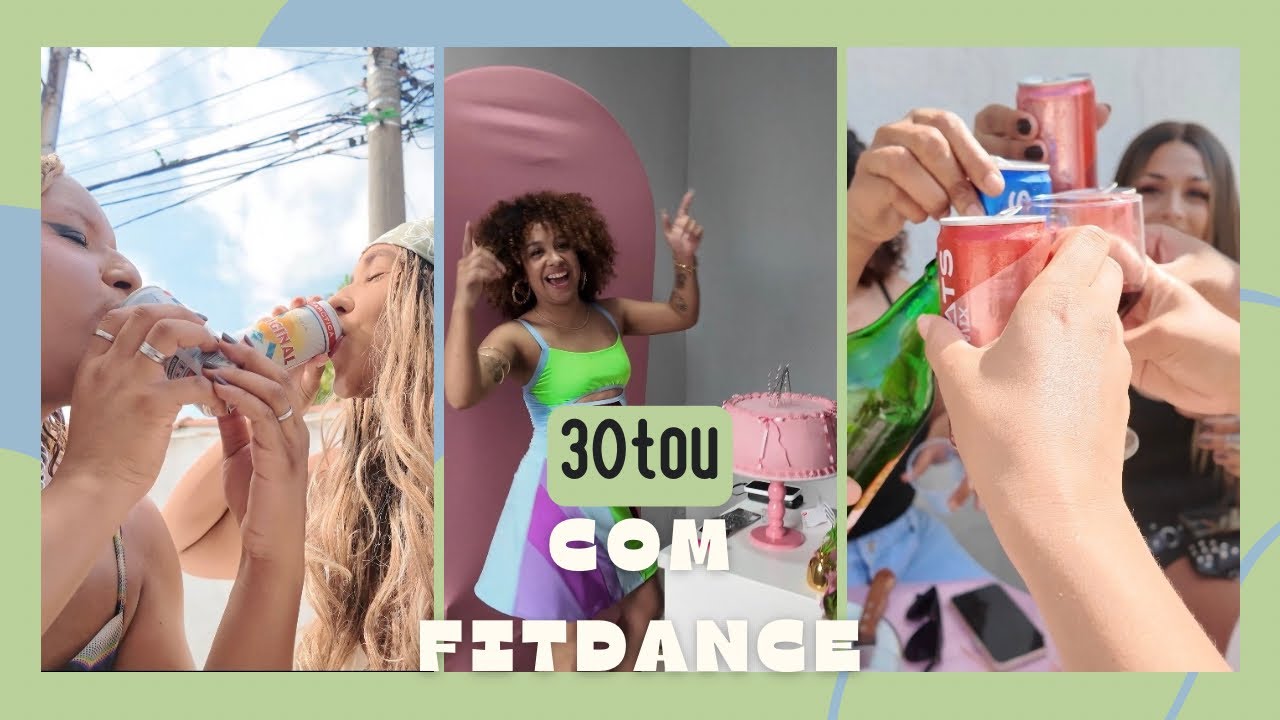 30 anos da amiga com FitDance