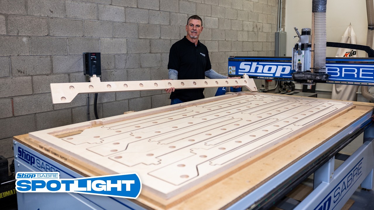 Creating a Custom Spoilboard for a Stall Bar Product on a ShopSabre CNC