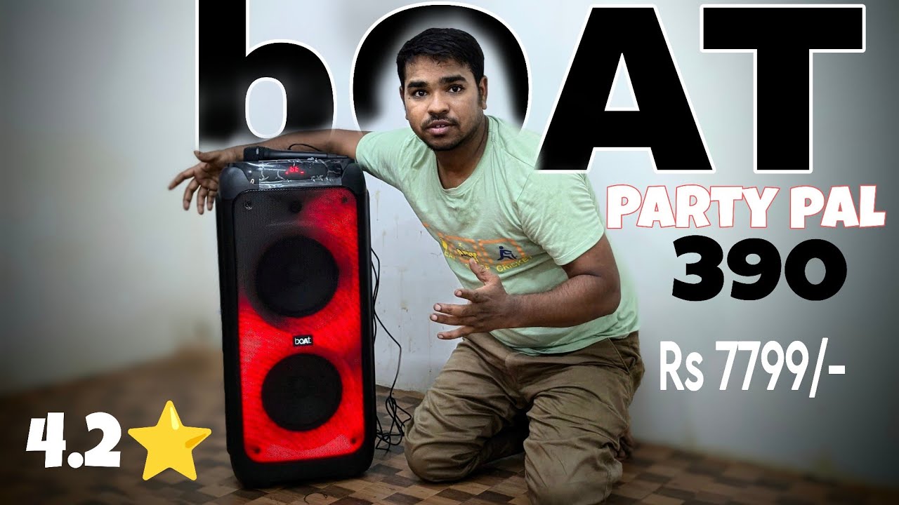 bOAT Party Pal 390 Speaker Sound Quality | bOAT Party Pal 400 Sound Experience | #bOAT_Party_Pal 