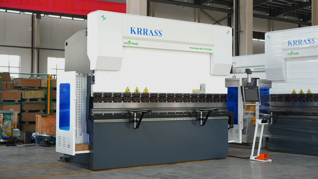 KRRASS 175Tton CNC Press Brake PBS-175T3200 with Delem DA58Tx 2D graphical controller