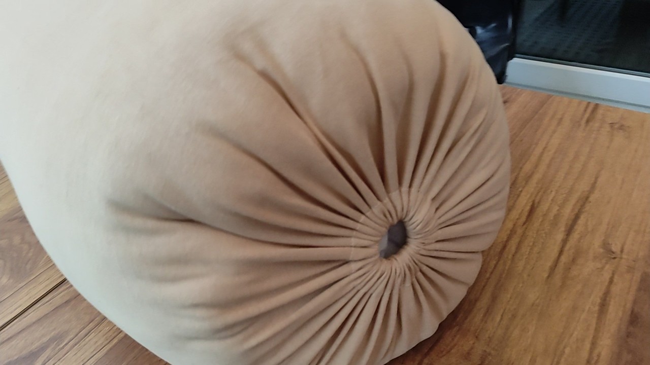 How To Make Long Round Pillow EASY Cutting and Stitching DIY_Creativemeena.com