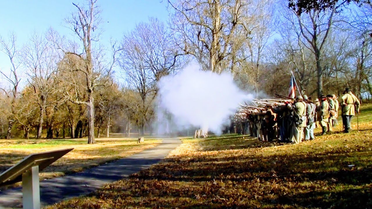 CIVIL WAR IN THE OZARKS - Battle of Prairie Grove Re-enactment