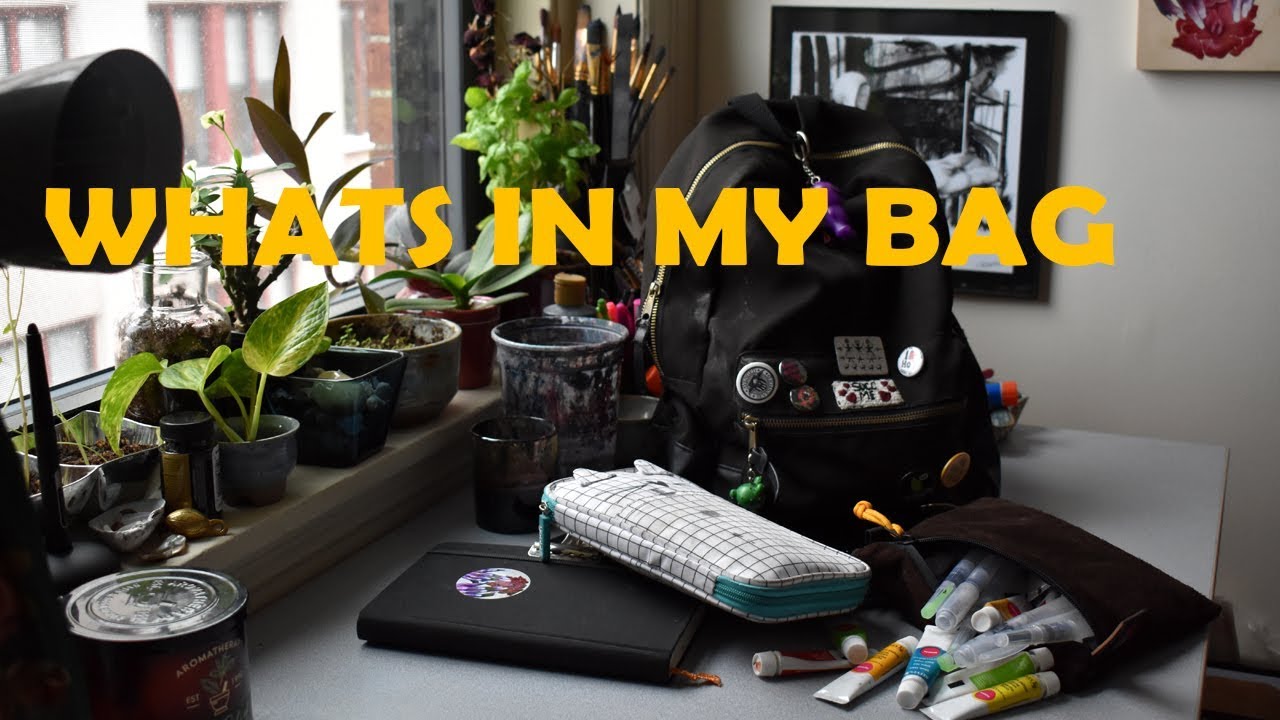Whats in My Bag || An In-depth Look at all My Art Supplies