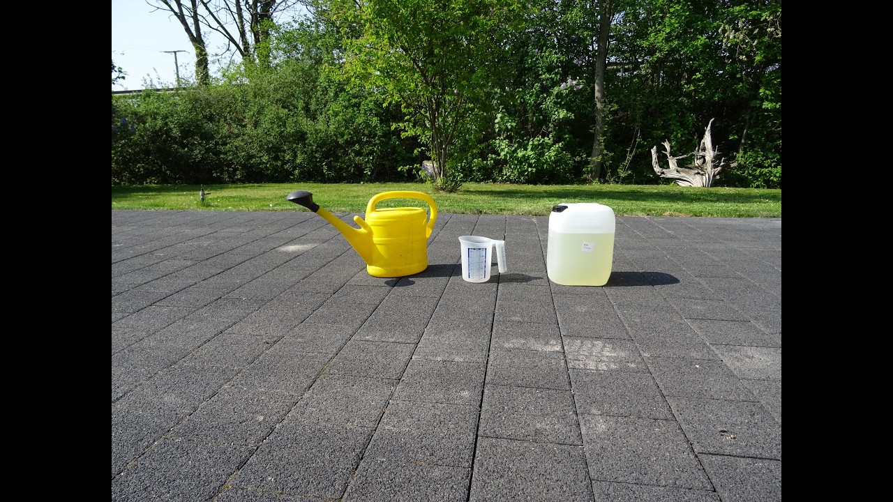 SteinRein 915  - für sauberes Pflaster und Fassaden