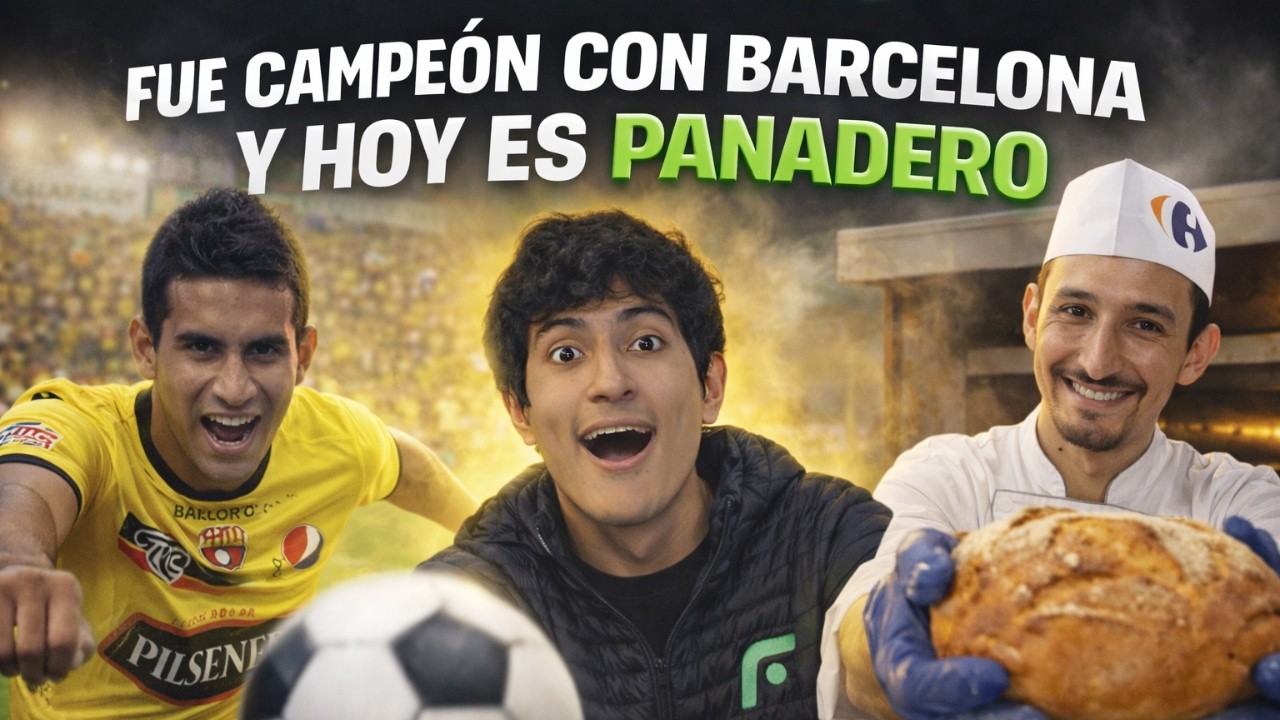 FUE CAMPEÓN CON BARCELONA Y HOY ES PANADERO 🥖⚽ | ¿Qué es de la vida del Ringo Amaya?