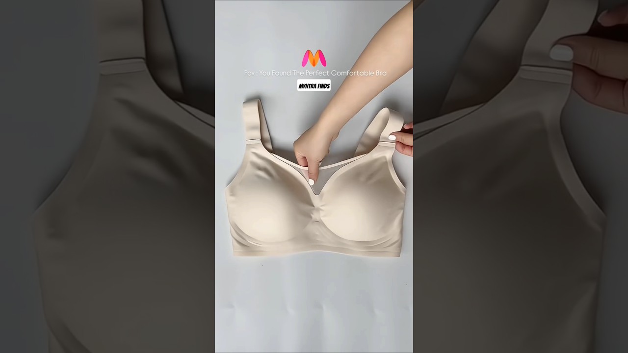 Must have Padded Bras from Myntra 🎀✨🔗❤️ #shorts #myntrahaul #myntrafinds