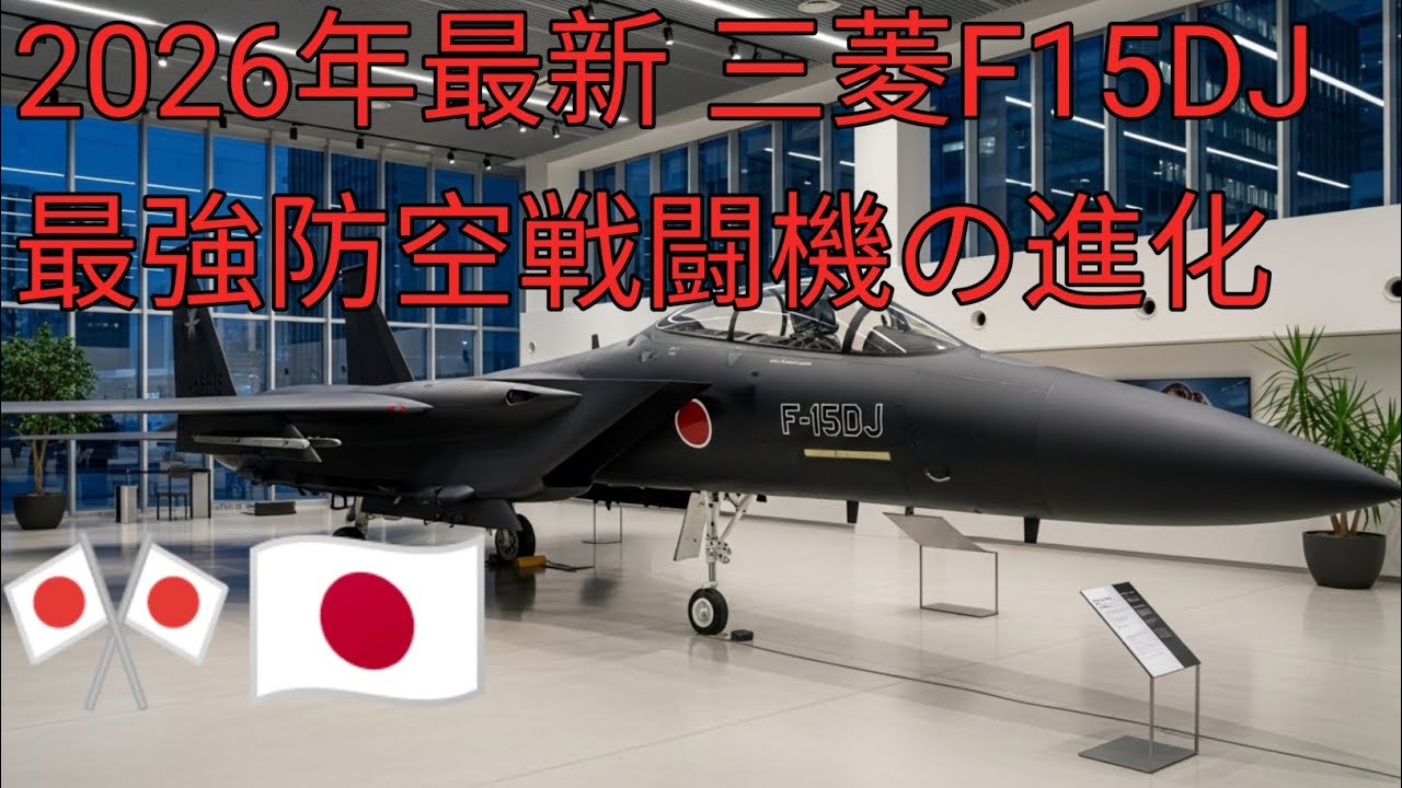 2026年最新モデル三菱F15DJ徹底解説航空自衛隊主力戦闘機の進化近代化改修と最強の防空能力