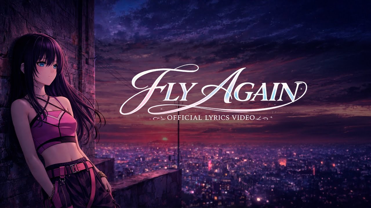 HANMOON - FLY AGAIN (Official Lyrics Video)