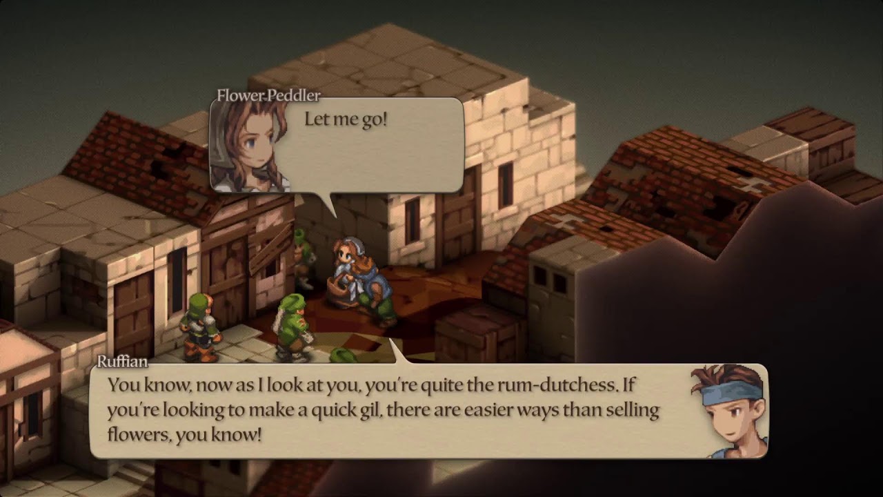 Final Fantasy Tactics Recruitment of the optional characters in Chapter 4