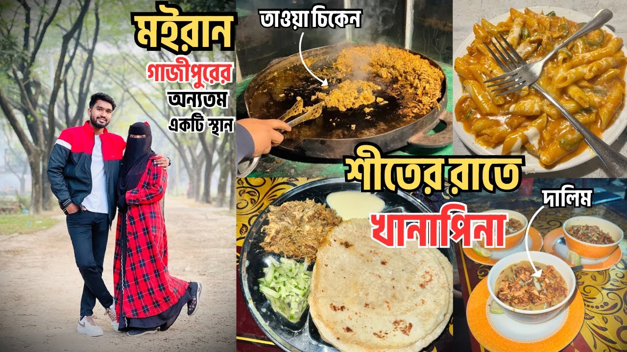 মইরান থেকে ঘুরে আসলাম, অসংখ্য কেফে ও রেস্টুরেন্টের মেলা 😍😋 #gazipur #winter #travel #ayaanmuskan