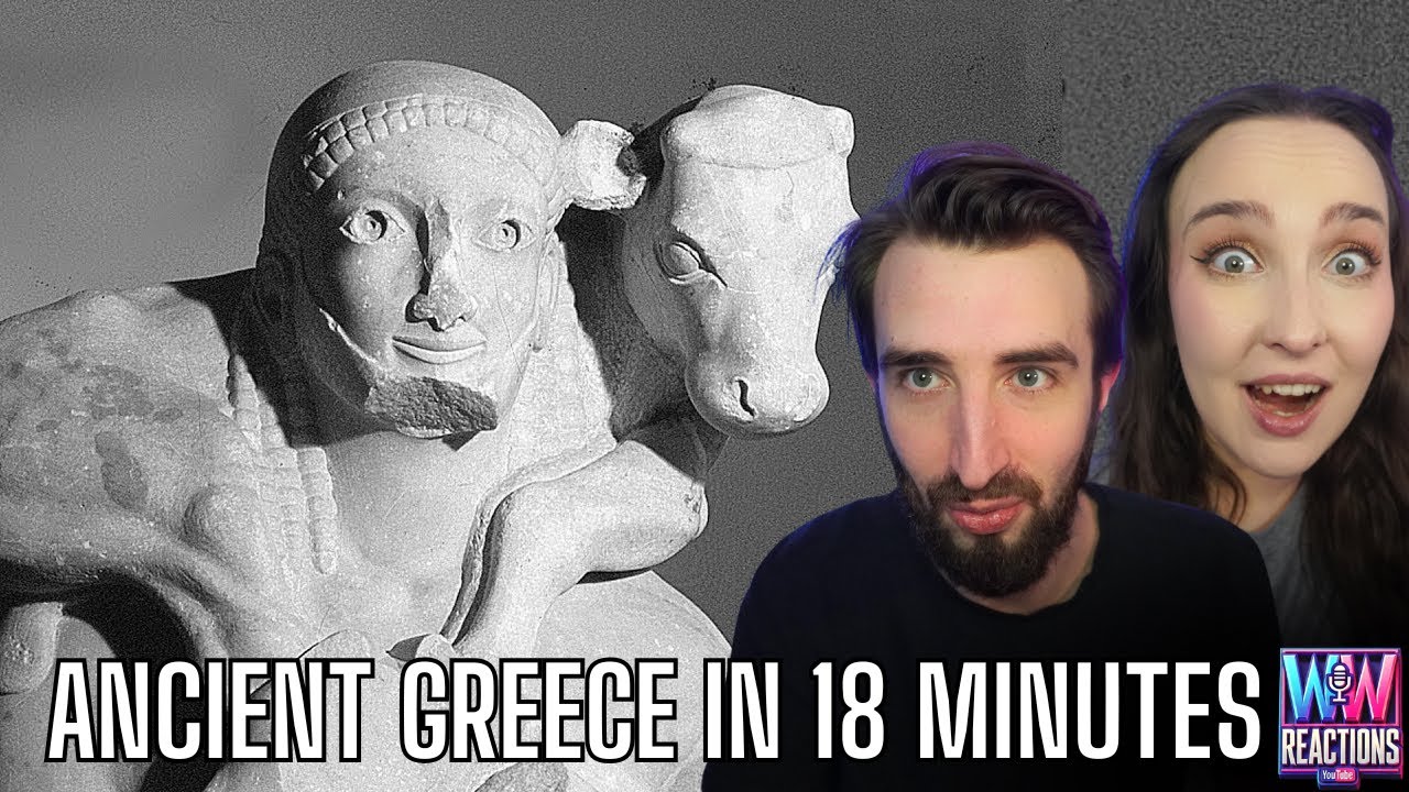 DRAMA AND DEMOCRACY ┃Ancient Greece in 18 Minutes┃REACTION