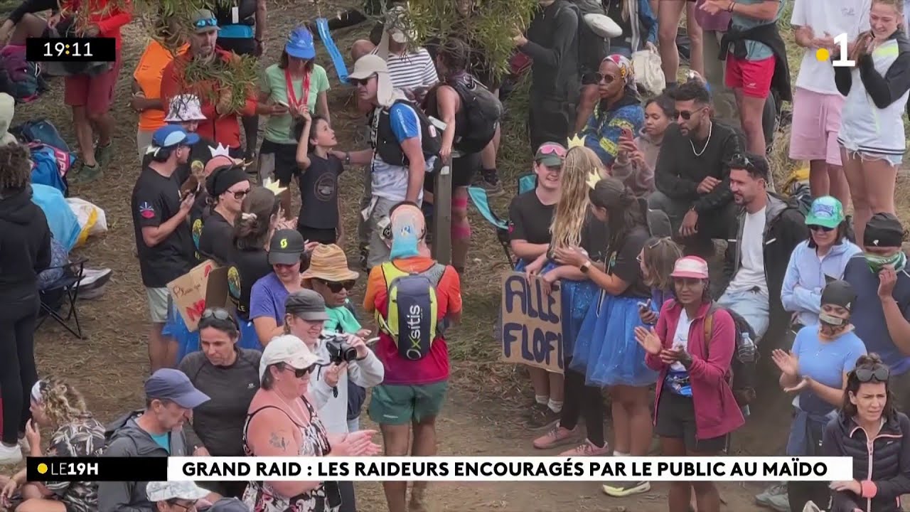 Grand raid 2025. Le Ma&iuml;do : apr&egrave;s la travers&eacute;e de Mafate, retrouvailles avec les proches.
