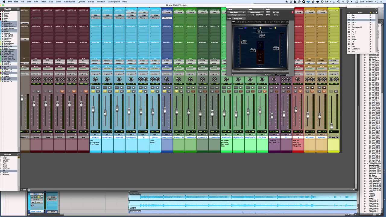 Mixing With Mike Mixing Tip: Using Attack and Release Settings to set Position in a Mix