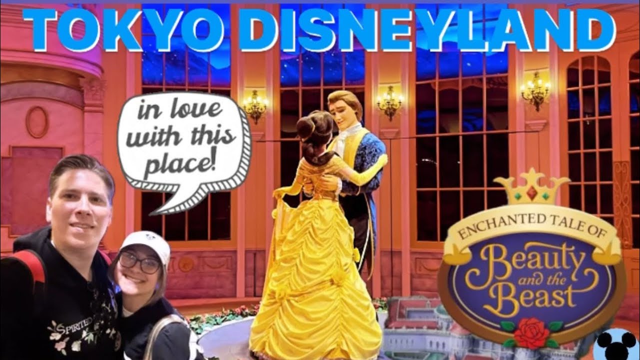 Tokyo Disneyland - Enchanted Tales of Beauty & The Beast! Full Ride Experience & Reaction