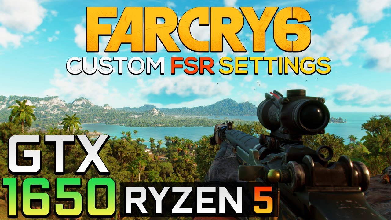 Far Cry 6 FSR | GTX 1650 | Asus TUF Gaming FX505DT | Benchmark Gameplay