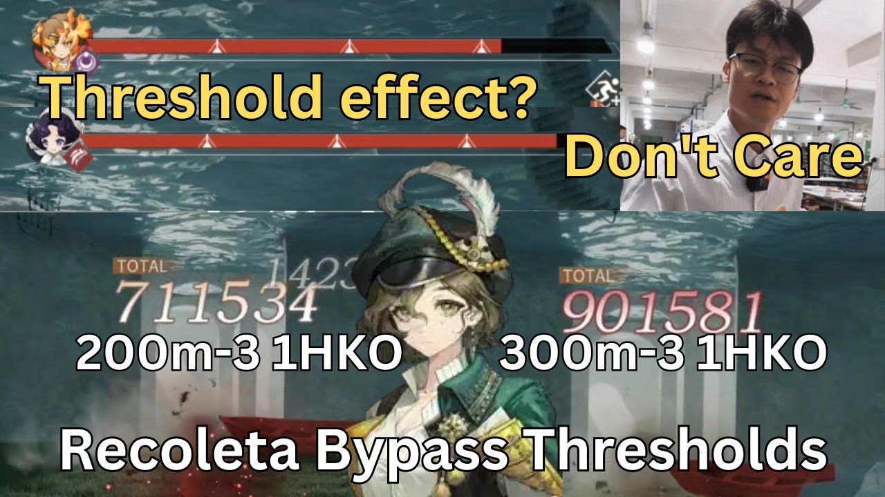 Recoleta Bypass Threshold 1HKO Gameplay - 200m-3 300m-3 - Reverse 1999