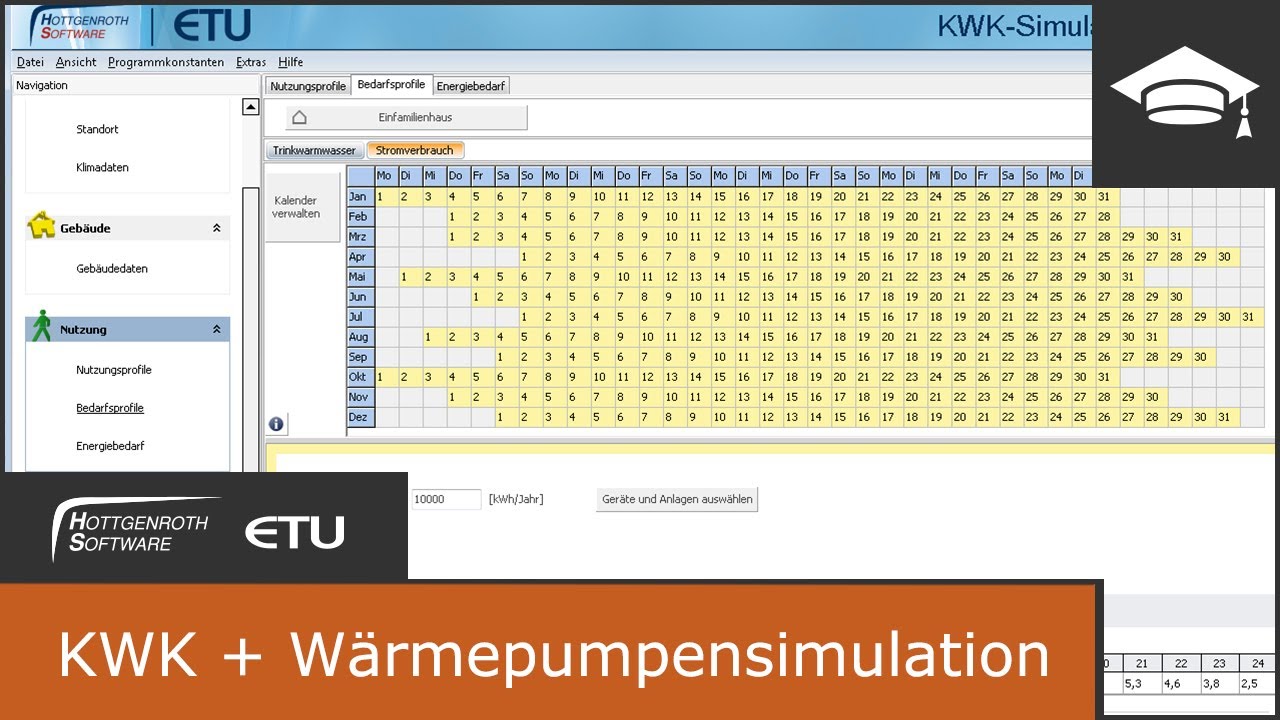 KWK + W&auml;rmepumpensimulation