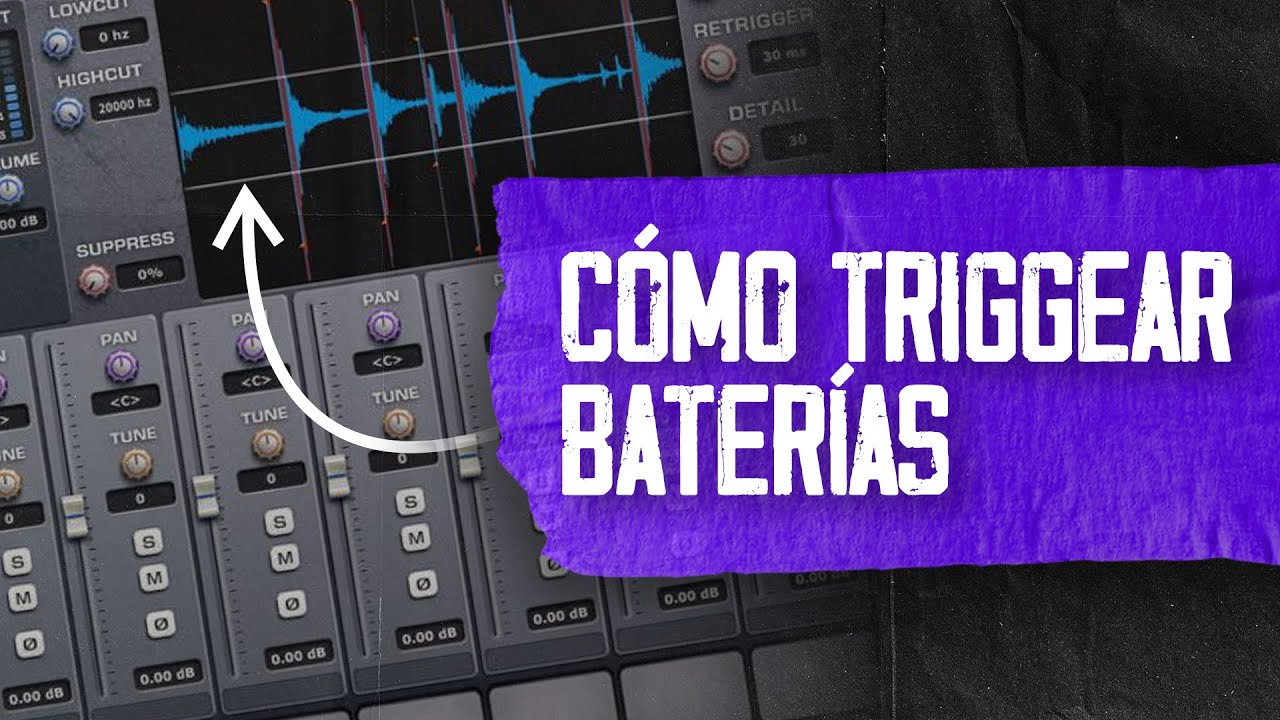 Cómo mejorar el sonido de tu BATERÍA usando TRIGGER