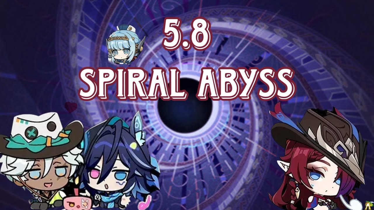 5.8 Spiral Abyss Floor 12 Ifaron Lunar-Charged & C0 Chasca Full Star Clear | Genshin impact