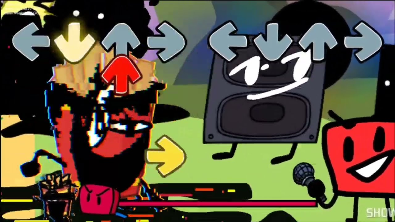 Friday Night Funkin' New VS Pibby Fries - Corrupted BFDI Unused Sprite | Pibby x FNF (Pibby BFDI)