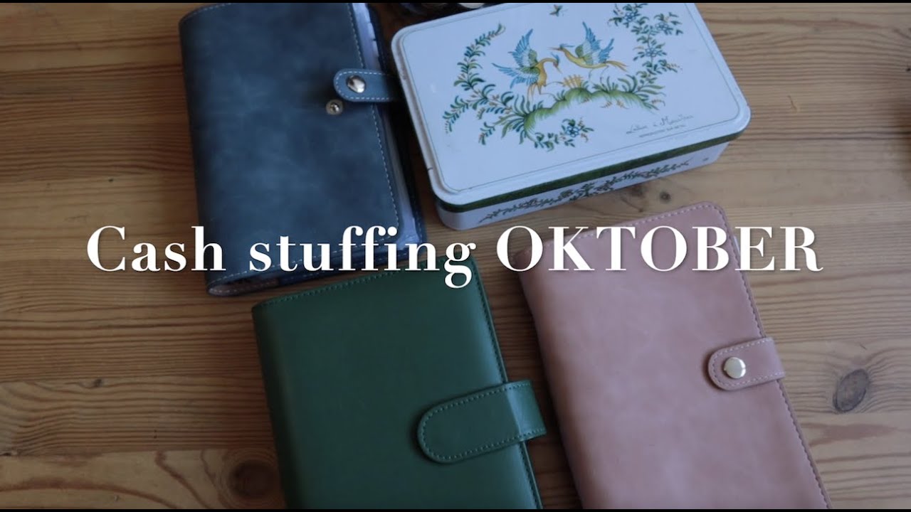 Oktober cash stuffing  | euro | budgetteren | cash envelop