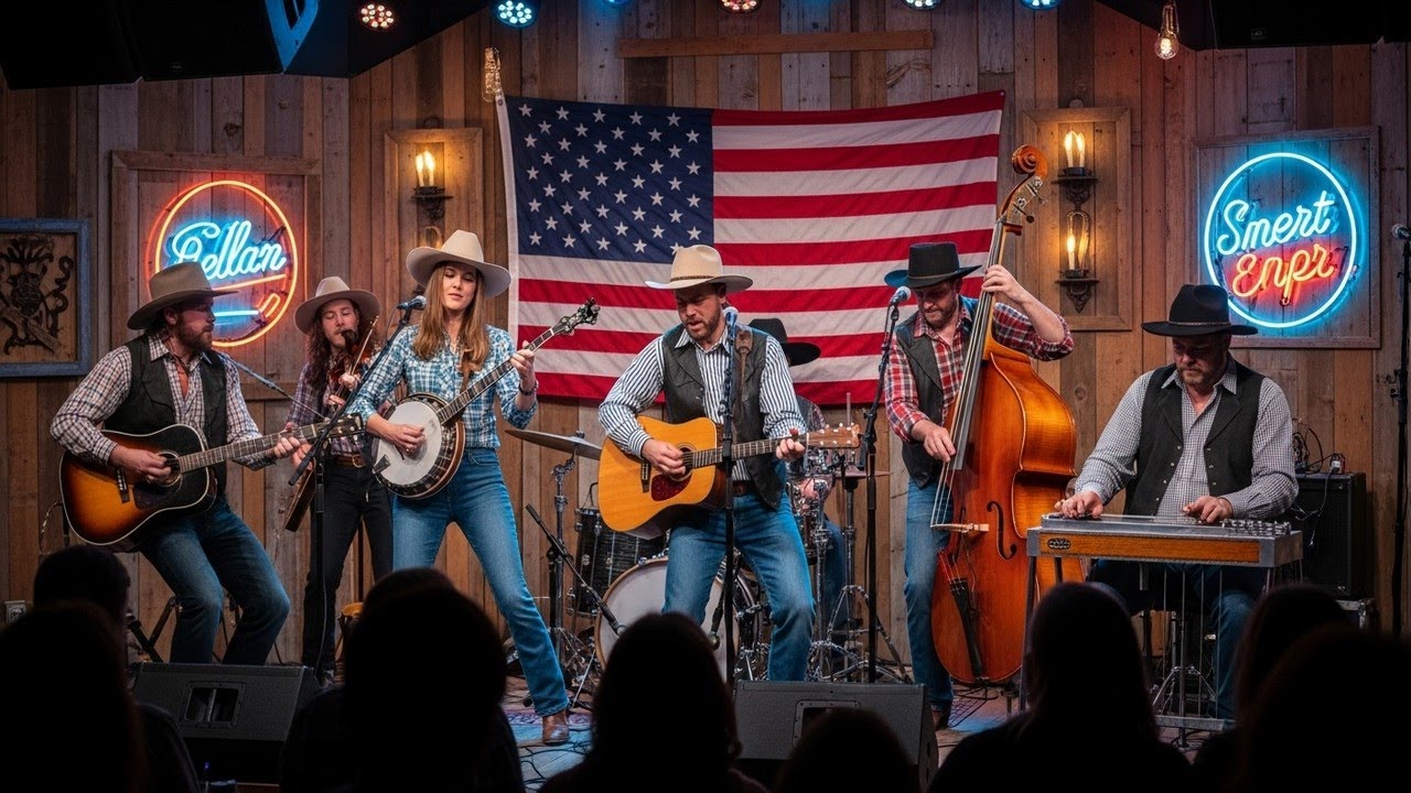Vintage Country Nights – Classic Acoustic Country for Deep Relaxation Across Quiet Southern Roads