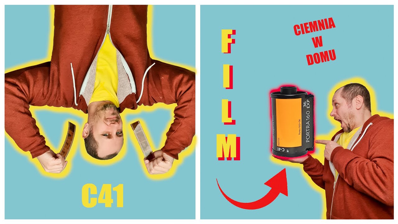 Jak wywołać kolorowy film w domu (negatyw C41) [część 1]
