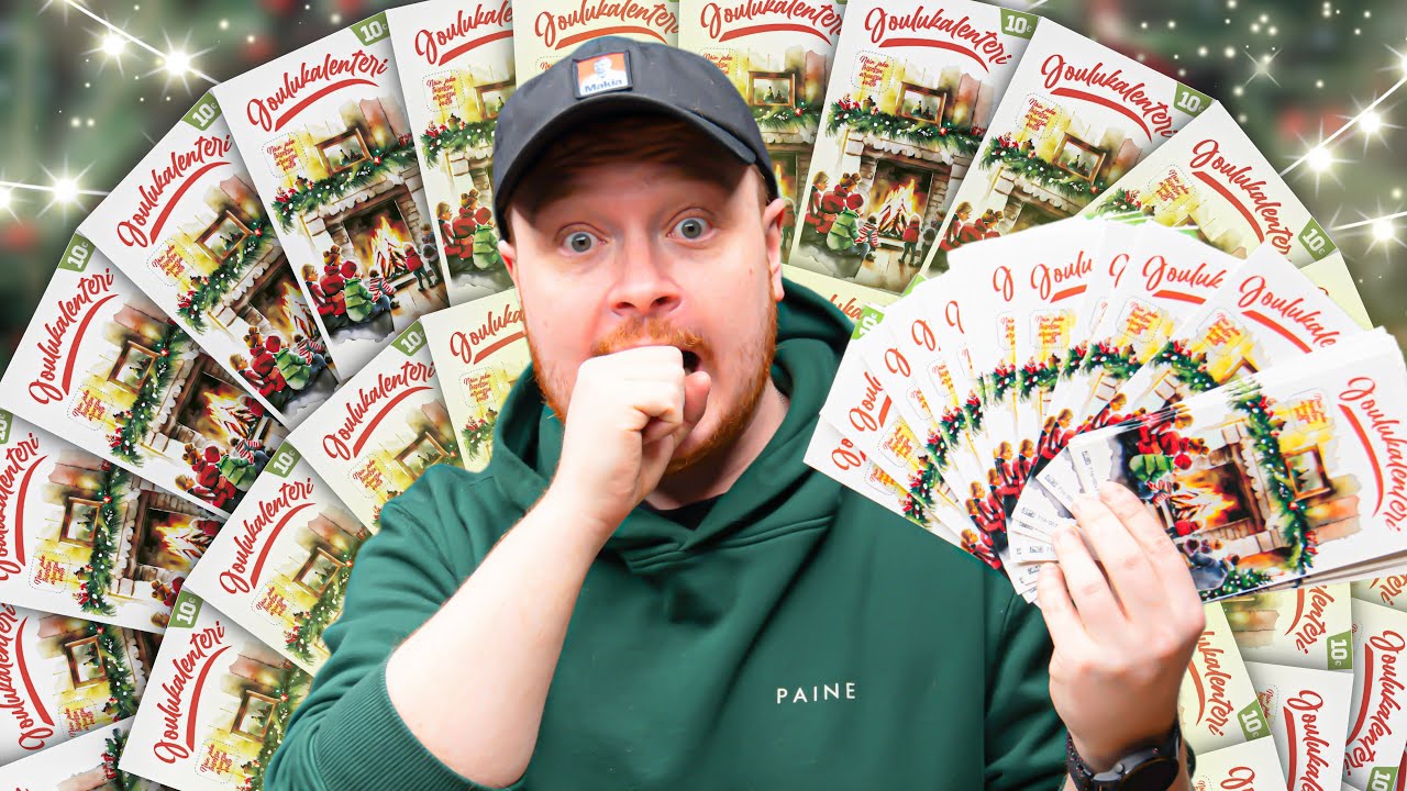 Ostin kalenteriarpoja 240&euro; edest&auml;, mit&auml; voitin?