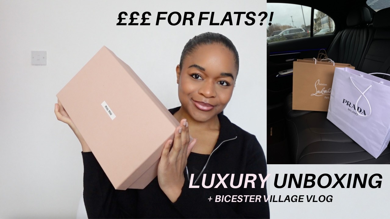 Miu Miu Luxury Unboxing + 2026 Bicester Village Vlog!