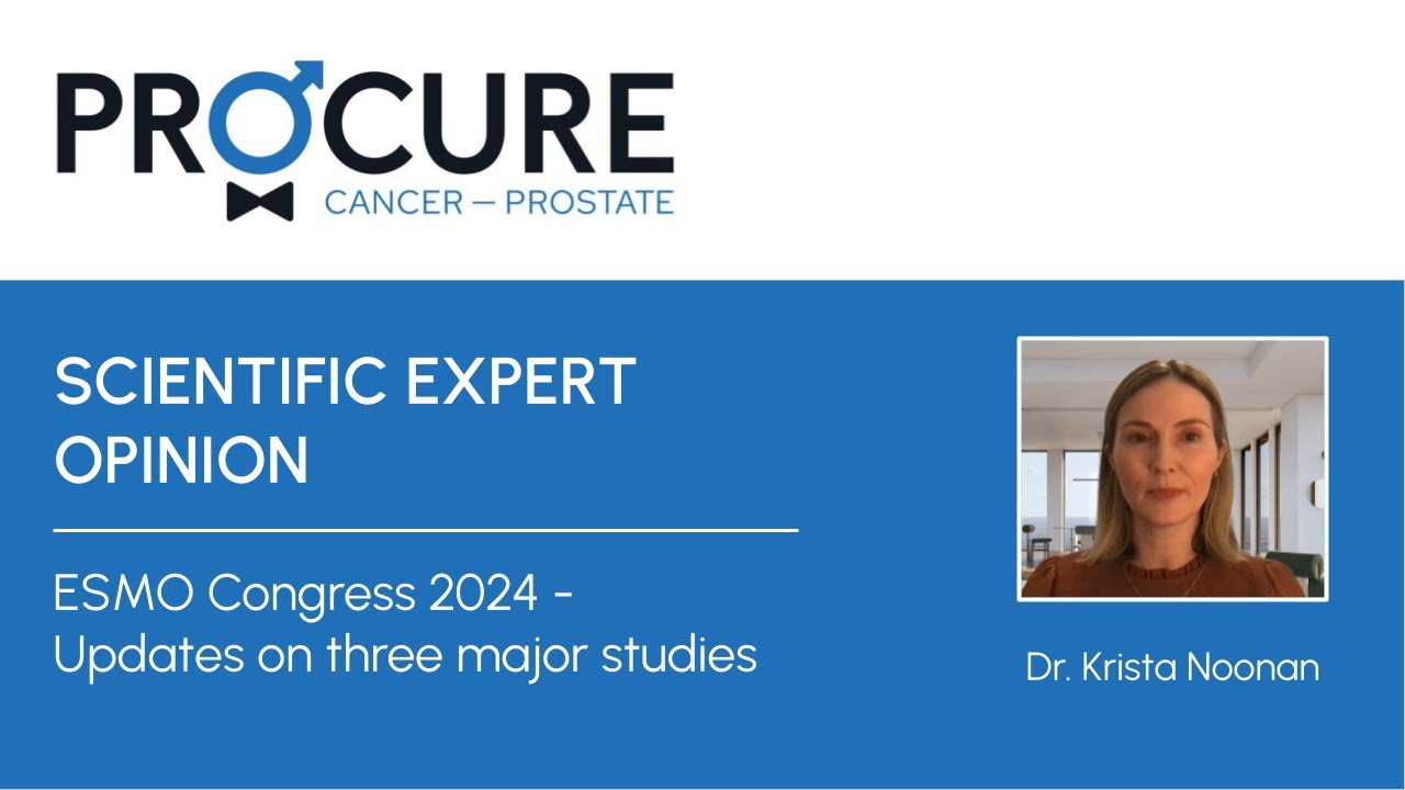 ESMO Congress 2024 - updates on three major studies in advanced prostate cancer (English)