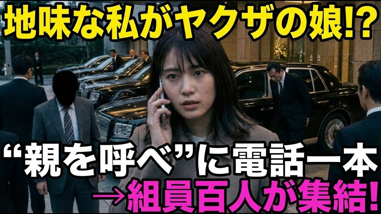 ヤクザの娘と蔑まれた地味な私…同窓会で「親を呼べ」と笑う同級生に電話一本した結果、恩返しの結末に