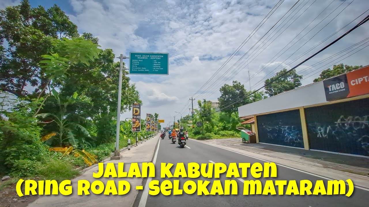 Review Jalan Kabupaten Pasca Perbaikan Ruas Ring Road Utara Sampai Selokan Mataram