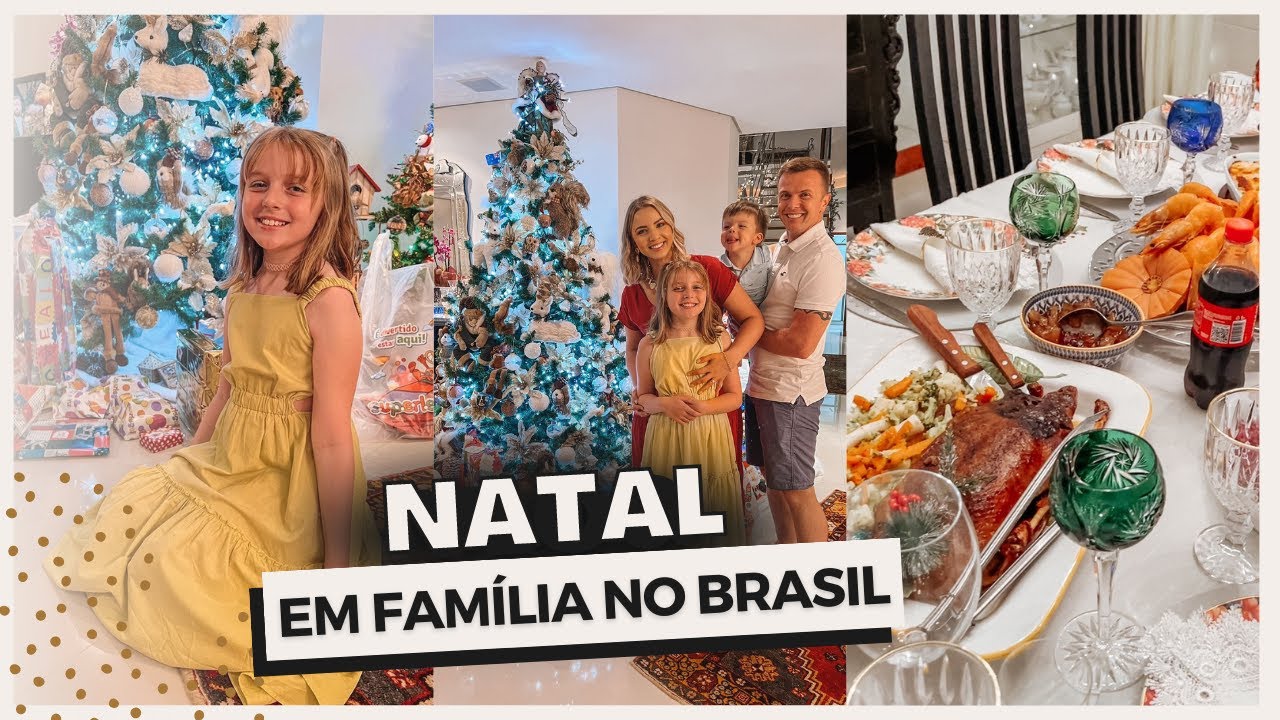 Nosso natal no Brasil, mega Vlog!