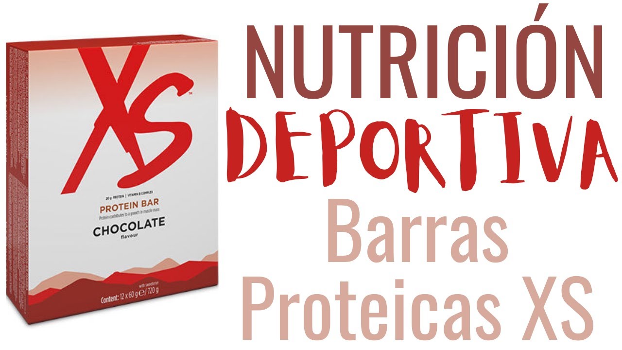 Barras de PROTEINA XS Sports Nutrition | Barritas de PROTEINA XS Sports Nutrition | David Cusó